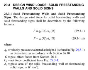 Wind Loads on Freestanding Walls | Article | Meca Enterprises