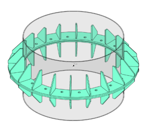 Structural Flange With Gussets