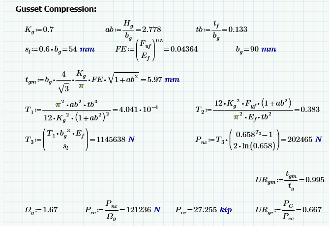 Gusset Compression Check