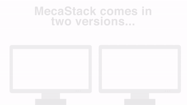 MecaStack Pro Version