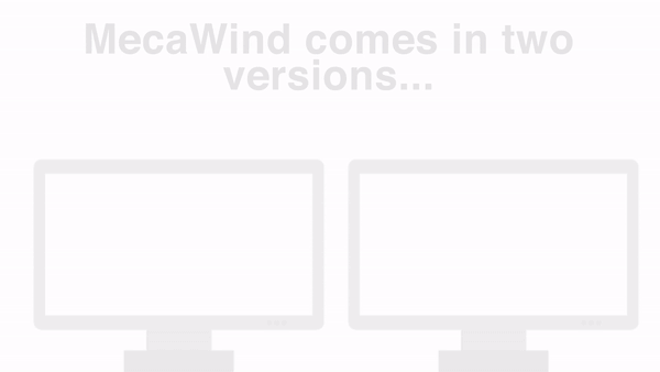 MecaWind Pro Version