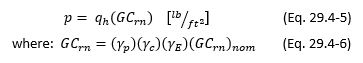 29.4.3 Solar Panel Wind Pressure Equation