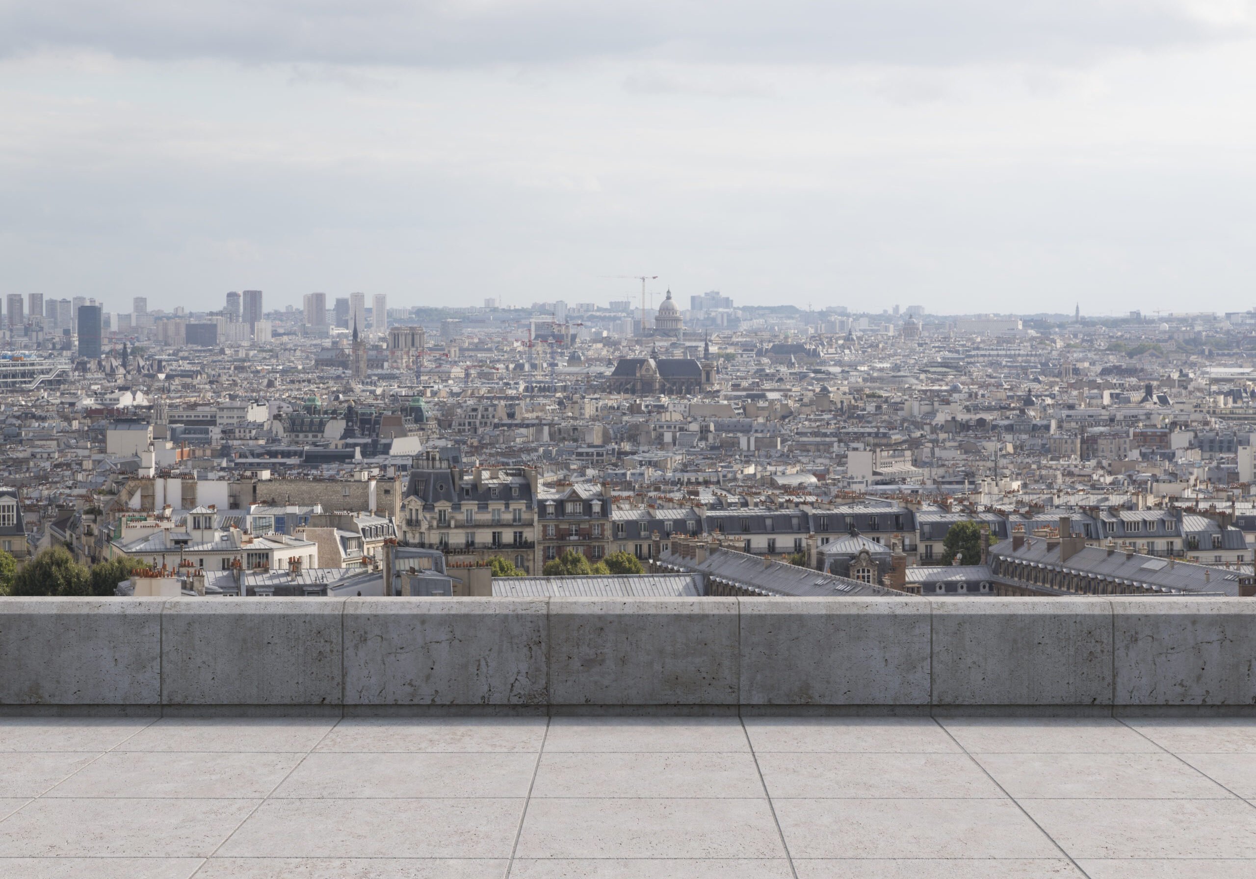 Parisian roofs