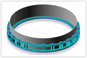 Damping Pad Baseplate Example